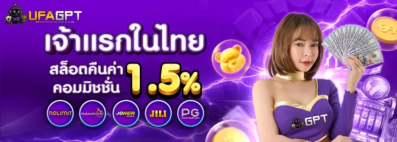 แบนเนอร์สล็อตออนไลน์ UFAGPT พร้อมตัวละคร Mahjong Ways